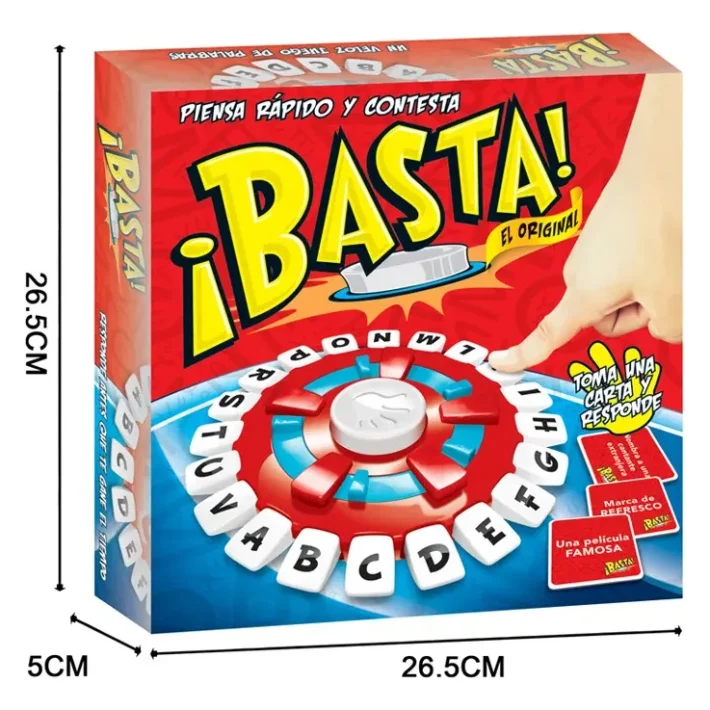 Basta! Juego De Mesa Piensa Rápido