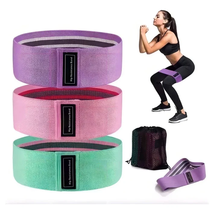 3 Ligas Ejercicio Bandas Resistencia Gym Piernas Gluteos